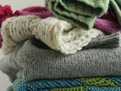 How to wash your knitted and crochet garments