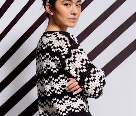 Movement Crochet jumper pattern
