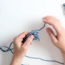 how to bind off your finger knitting