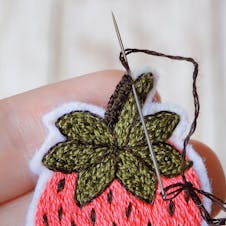 stitch around the edges