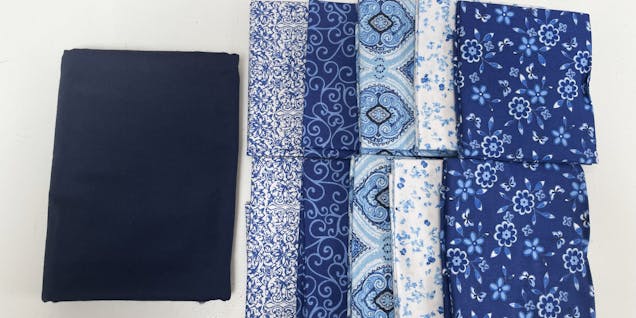 step Measure and prepare your fabrics