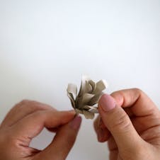 Pine cone step 6