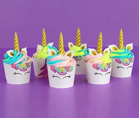 Unicorn cupcakes