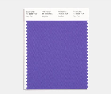 Pantone Colour of the Year 2022 Very Peri