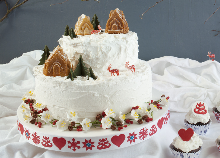 Mini Christmas Cakes - CakeCentral.com