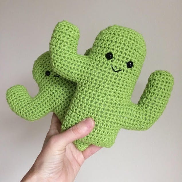 Crochet cactus