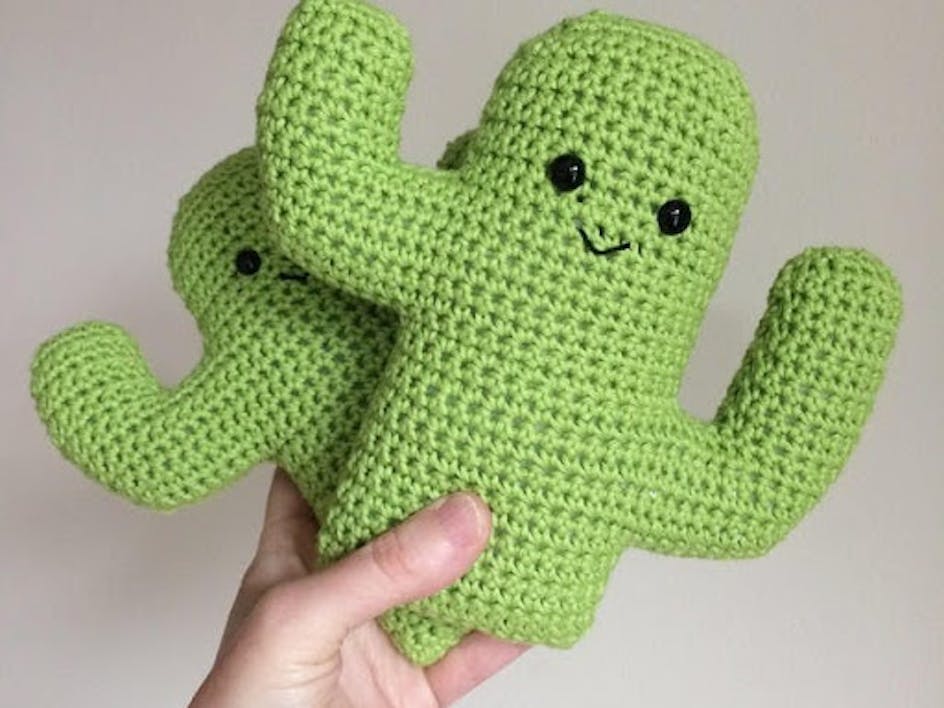 How to crochet a cactus - for beginners 