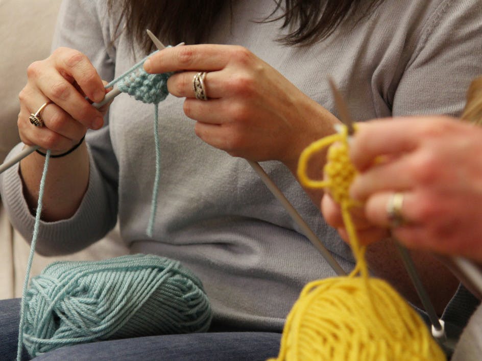 Guide to knitting stitches