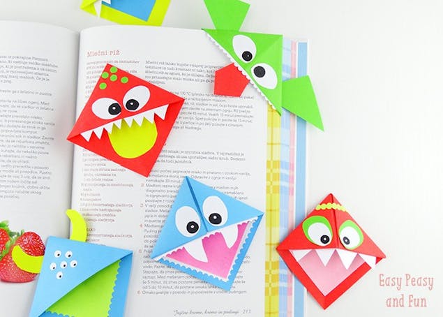 Silly Paper Masks - Easy Peasy and Fun