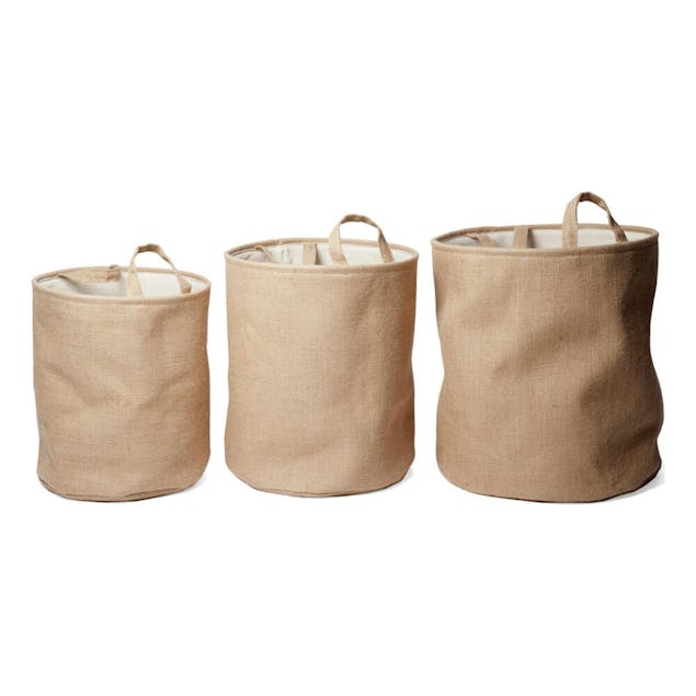 Hessian Baskets