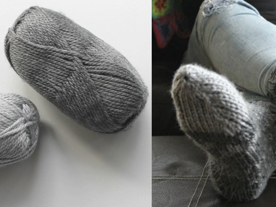Knit by Bit: Free chunky sock knitting pattern