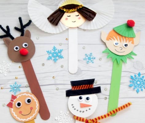 Artsy Craftsy Mom popsicle Christmas crafts