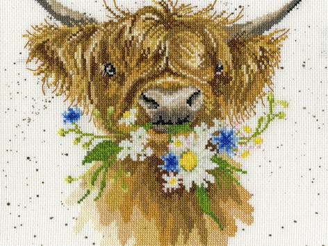 6 of the freshest Spring cross stitch patterns & kits!