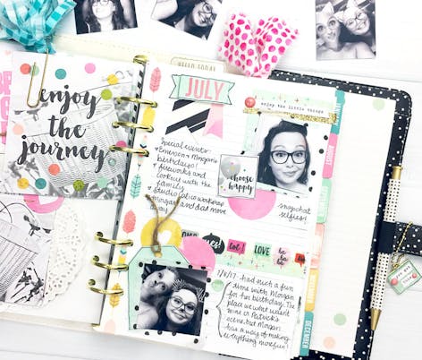 Easy scrapbook layout ideas to spark your imagination!