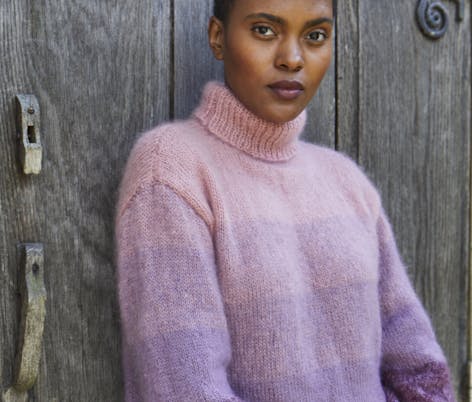 Rowena Debbie Bliss mohair jumper