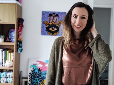 Becka Wright wants to save the world, one stitch at a time