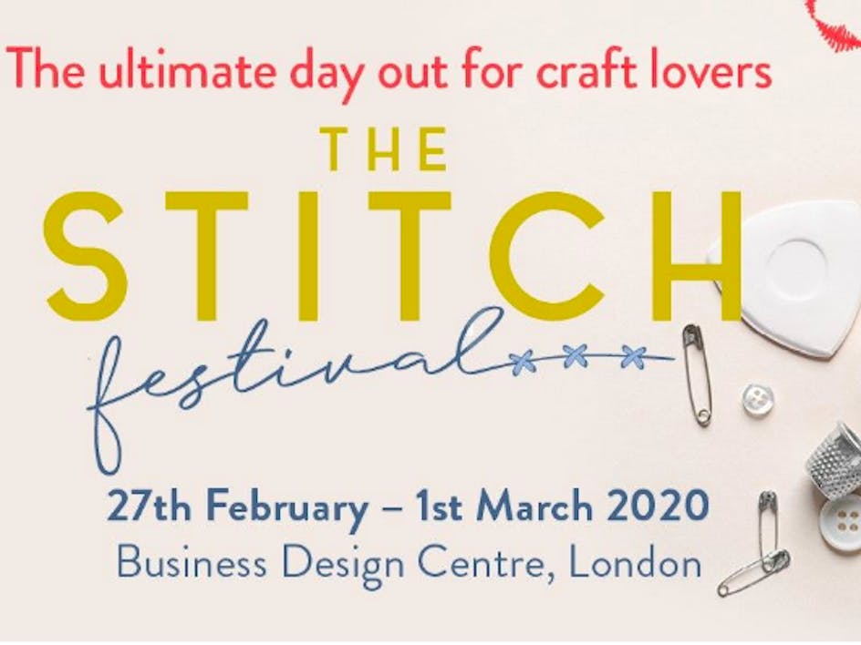 Exclusive LoveCrafts discount to The Stitch Festival!