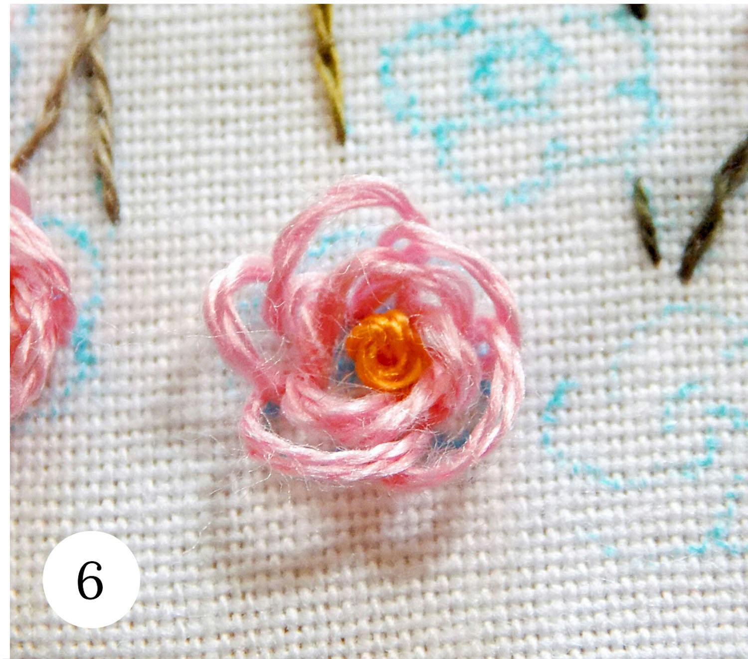 Embroidery flowers  5 ways for beginners  lovecrafts