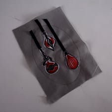Christmas bauble tutorial step 6