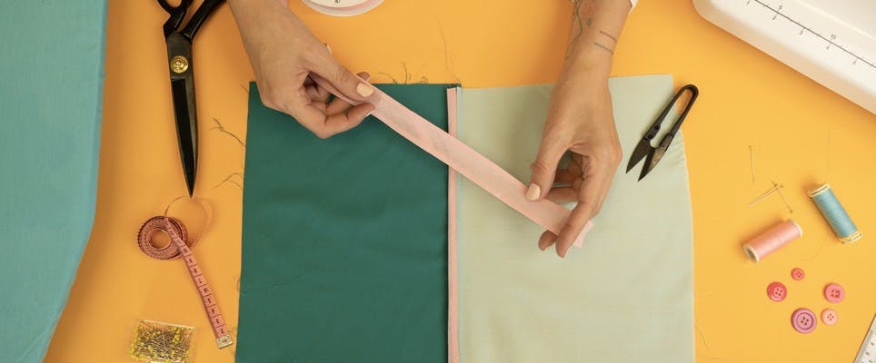 How to sew a bound seam