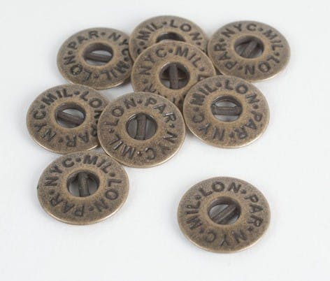 Jeans buttons