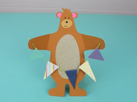 Father's Day papa bear card tutorial!