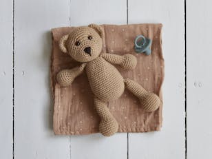 Bear Necessities Set - Layette Knitting and Crochet Pattern for Babies in Debbie Bliss Baby Cashmerino by Debbie Bliss