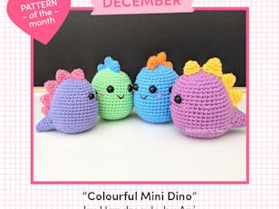 Colourful Mini Dino