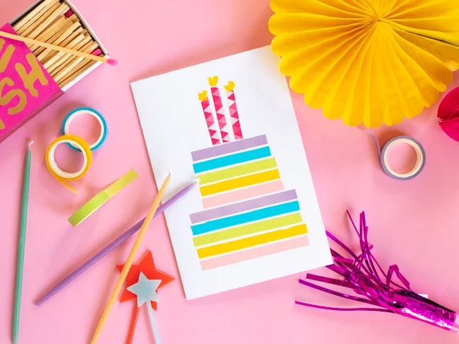 simple handmade birthday card designs