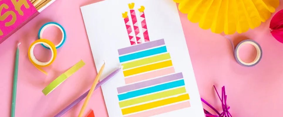 Hip hip hooray! 12 fabulous DIY birthday card ideas