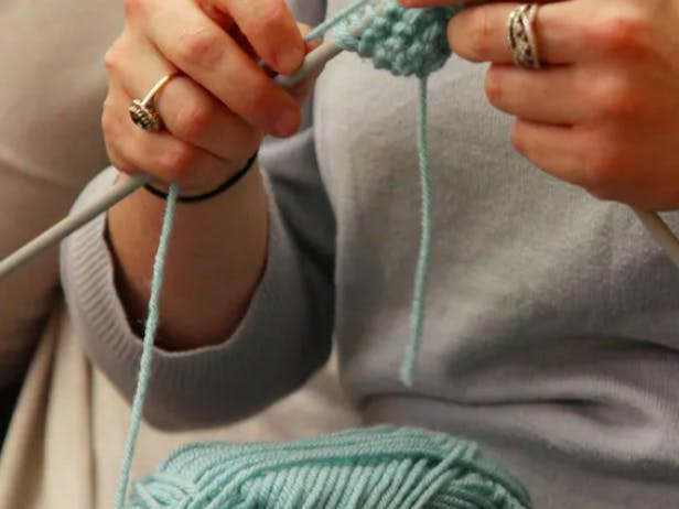 A guide to knitting stitches