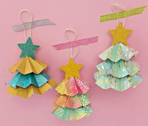 Paper trees by Hello Wonderful 