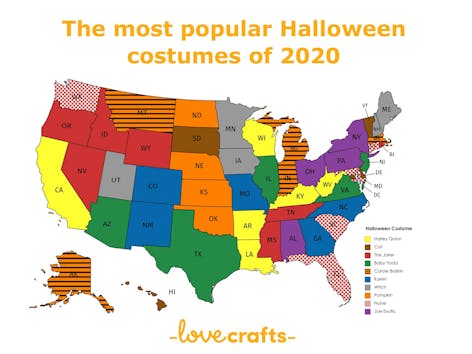 The most popular DIY costumes for Halloween 2020 revealed