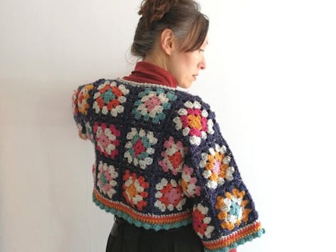 Gorgeous granny square jackets, jumpers and cardigans you’ll love!