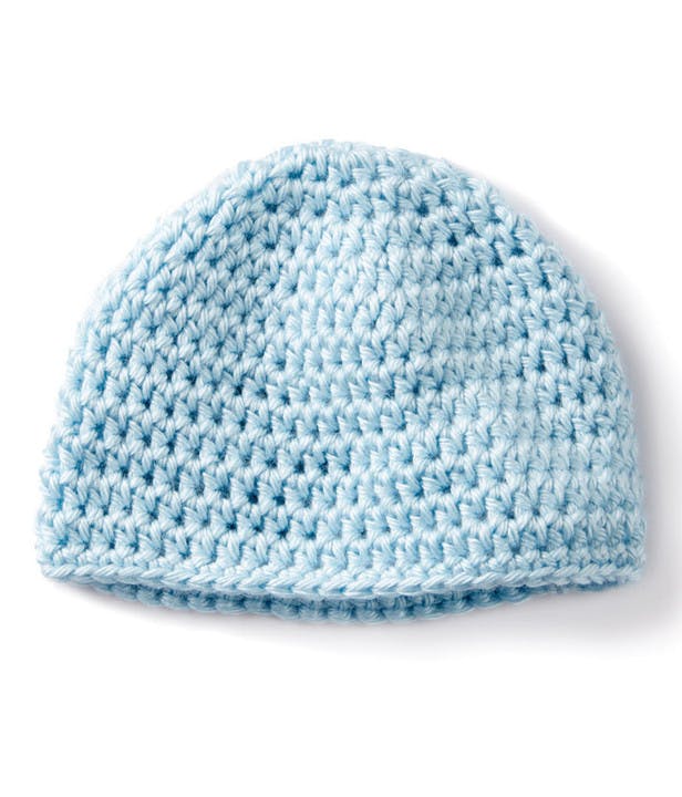 Teeny Weeny Crochet Cap in Caron Simply Soft