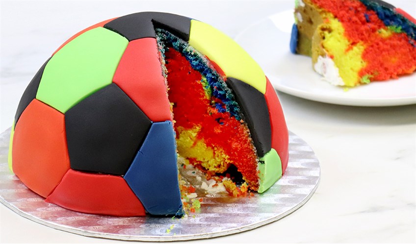 Ball cake design / Sports ball cake design / Ball cake for Sports lovers. -  YouTube