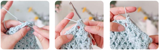 Crochet crop top 7