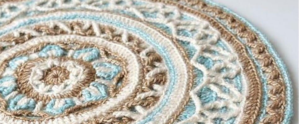 joanas mandala crochet pattern
