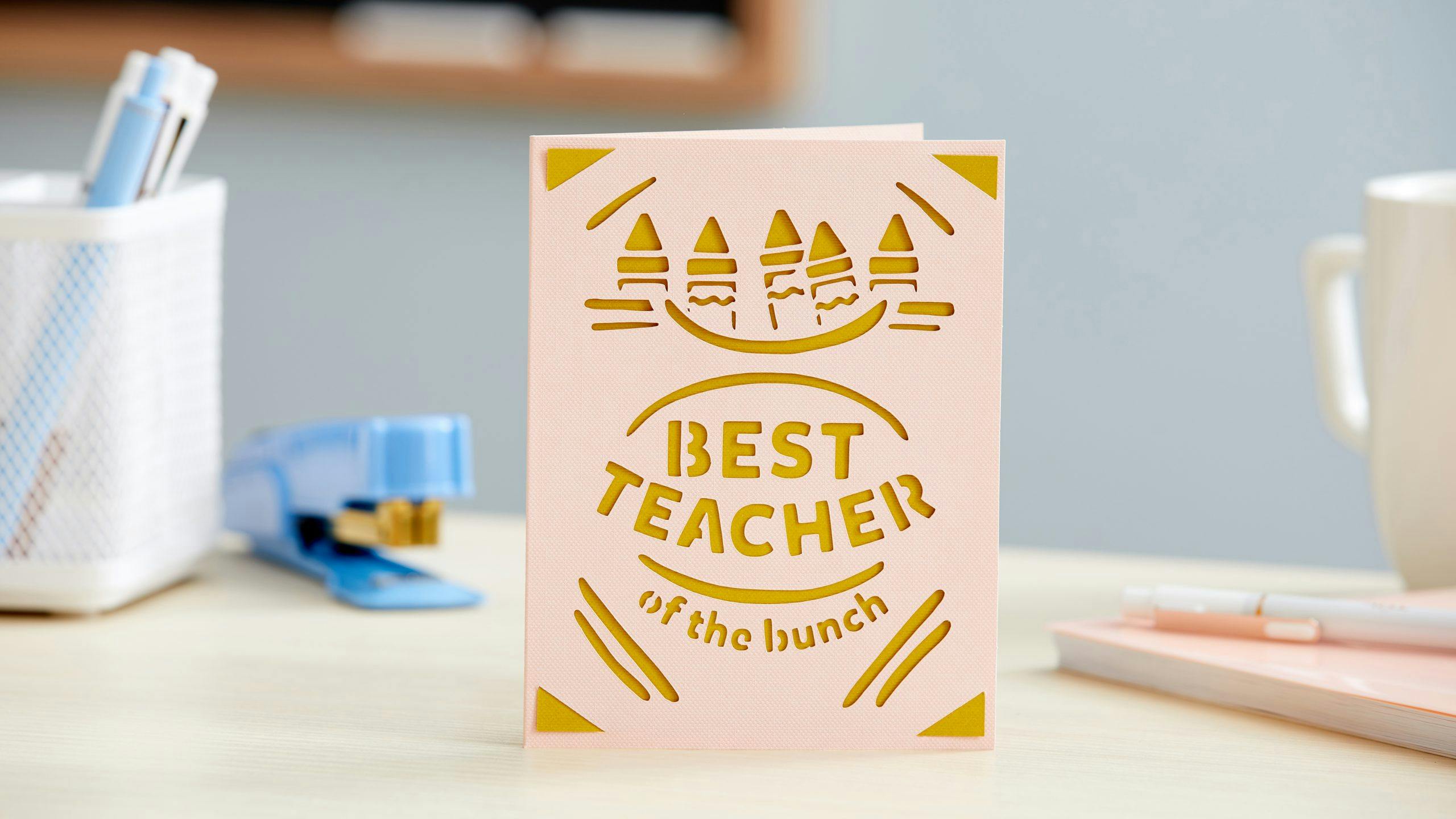 teacher appreciation homemade card ideas