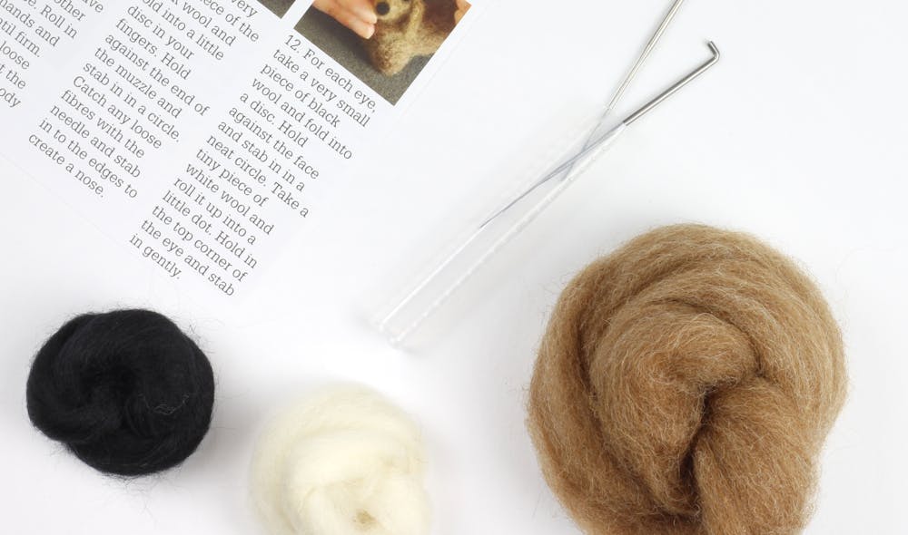 New to needle felting? Check out our handy guide! 