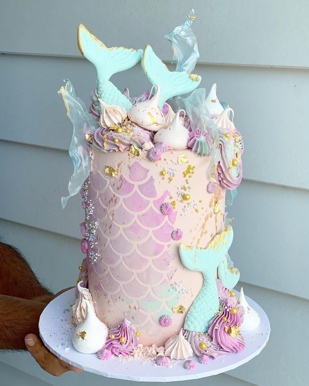 Little Mermaid Ariel Themed Cake