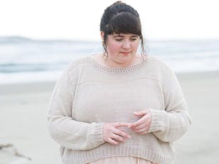 Eyelet Pullover