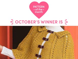 Wheatfield Cabled Capelet