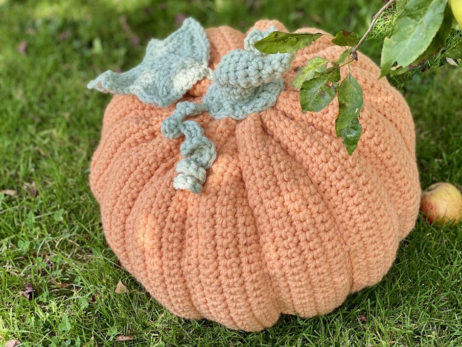 Make a huggable pumpkin