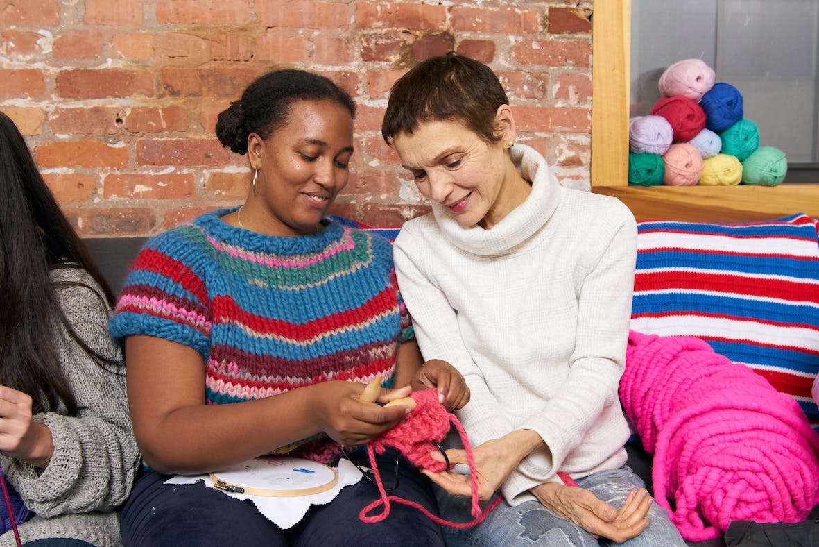 Knitting for charity LoveCrafts