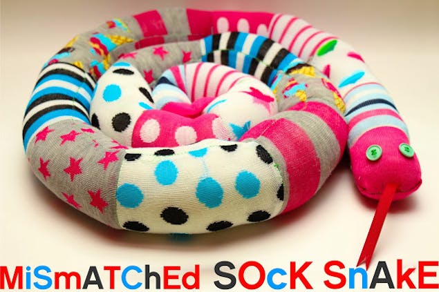 sock snake project