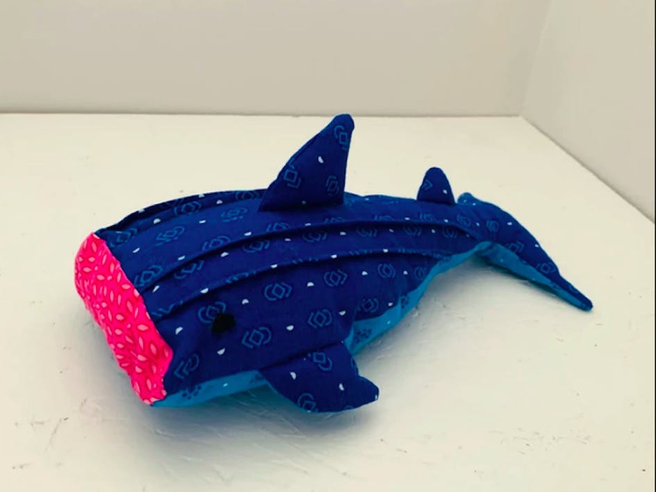 Learn how to sew a whale shark teddy