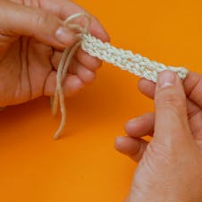 Step 4 moss stitch crochet