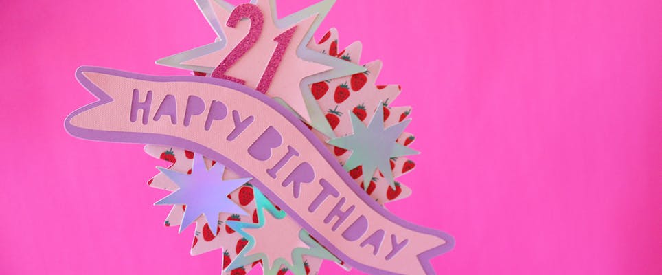 Create an incredible custom cake topper with Cricut