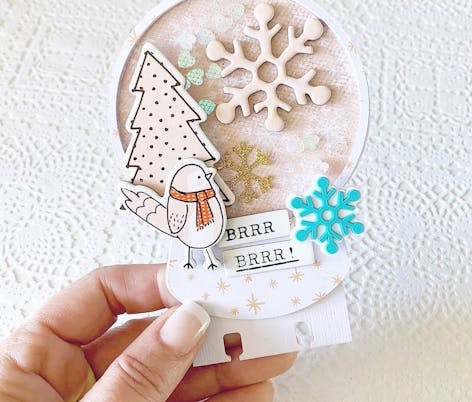DIY Christmas Card by Rachel Lowe